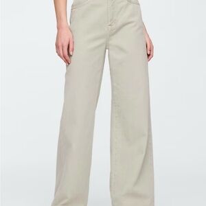 GAP High Rise Wide Leg Jeans
